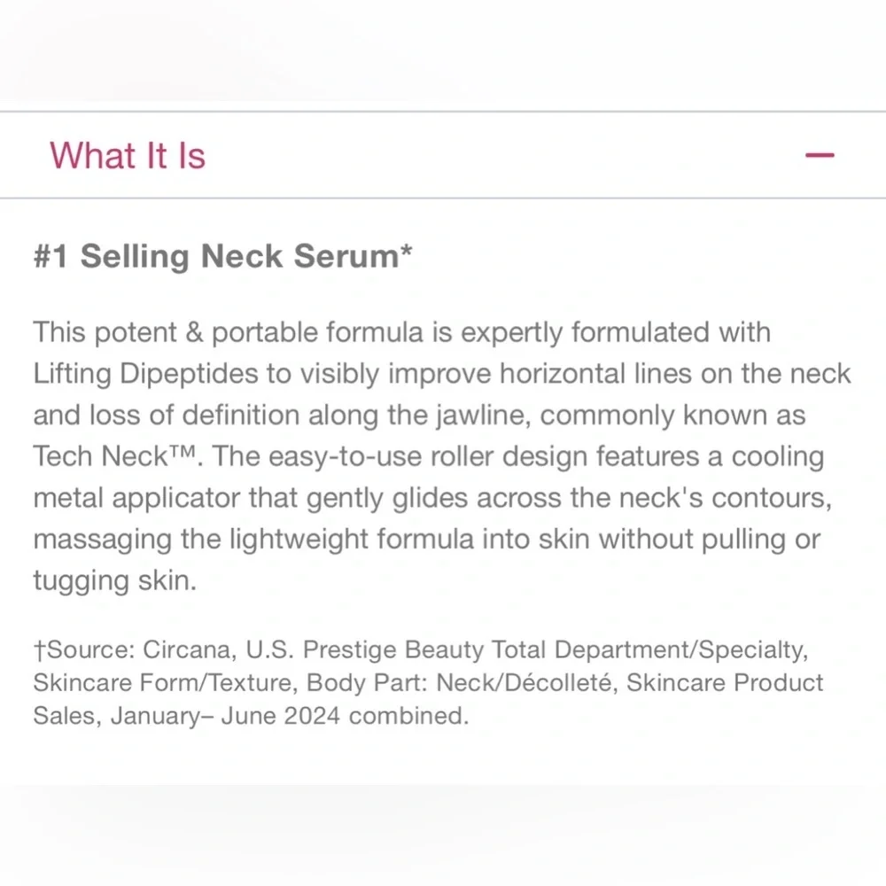 StriVectin Peptight™ Tightening Neck Serum Roller